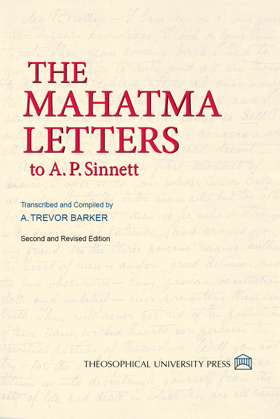 Mahatma
                  Letters